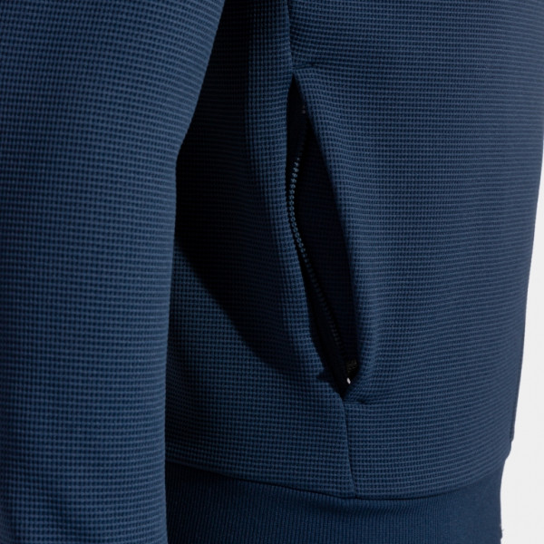 Hoodie Marine mit Logo und Initialen